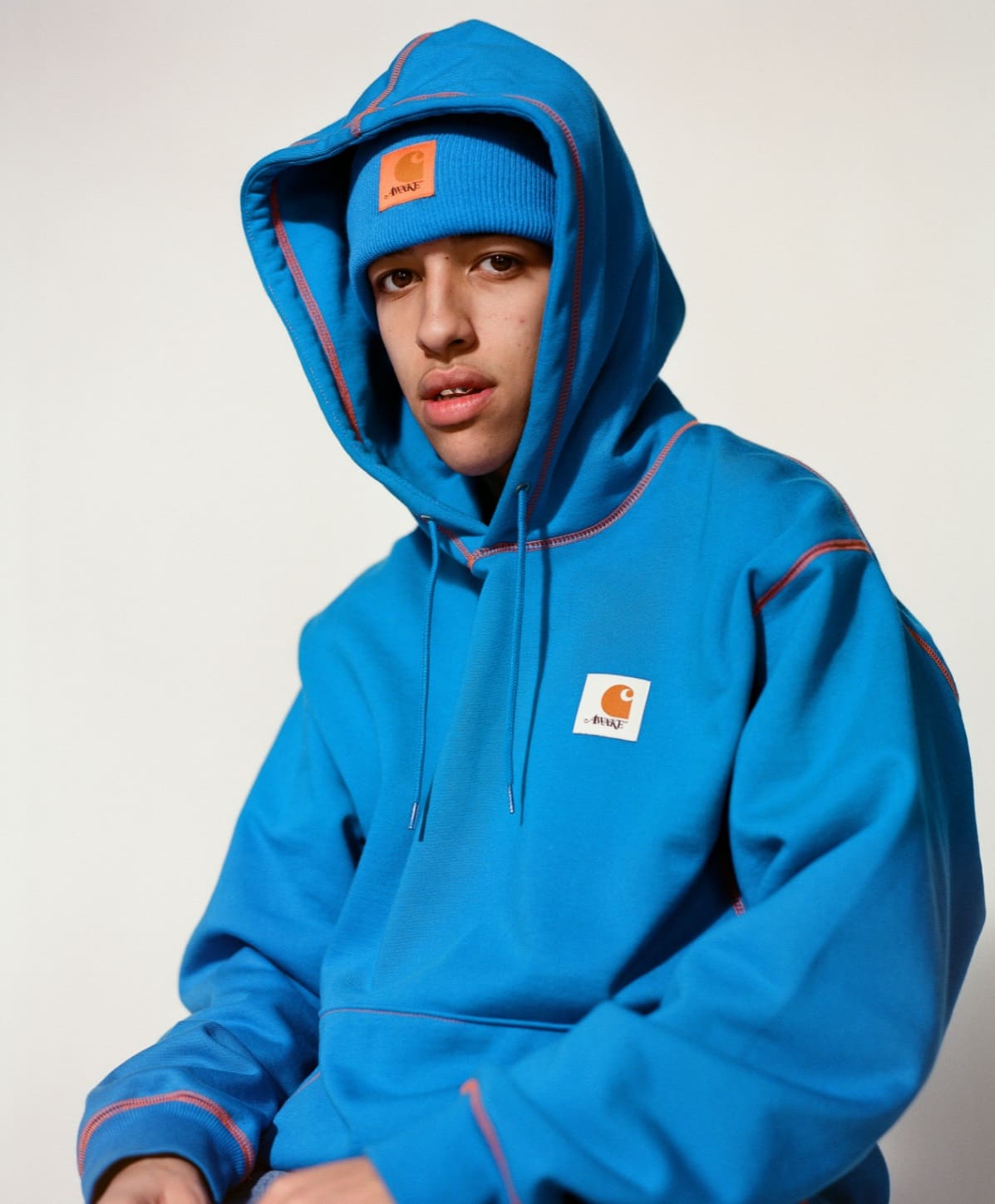 Худи Awake x Carhartt WIP Classic Sweatshirt Blue