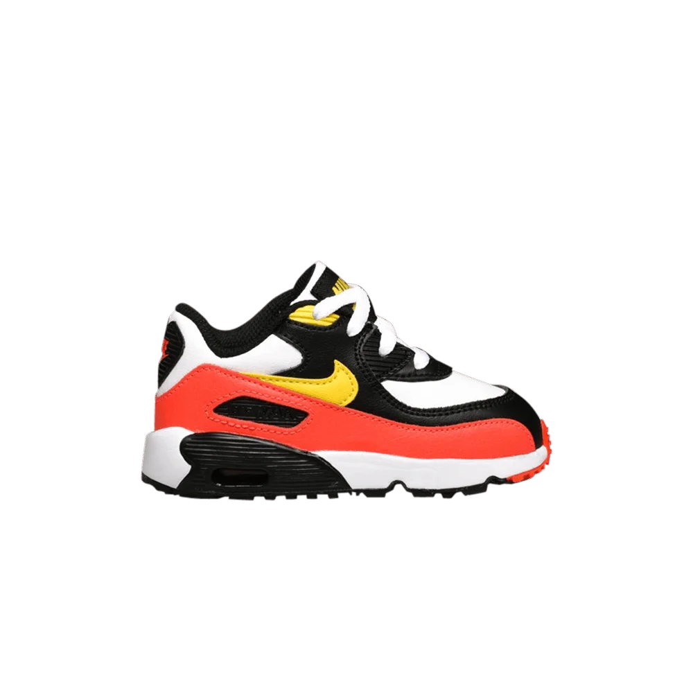 Krossovki-Nike-Air-Max-90-Leather-TD-Chrome-Yellow-Black-Crimson