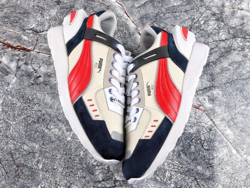 Кроссовки Ader Error x Puma RS-1 White Blue Red