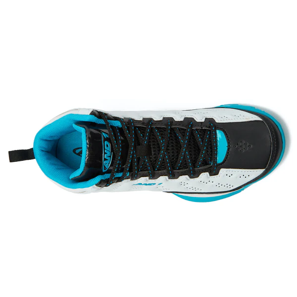 Кроссовки AND1 Kid's Show Out White/Black/Aqua Blue