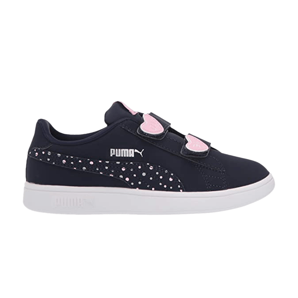 Кроссовки Puma Smash V2 V Jr 'Candy - Peacoat'