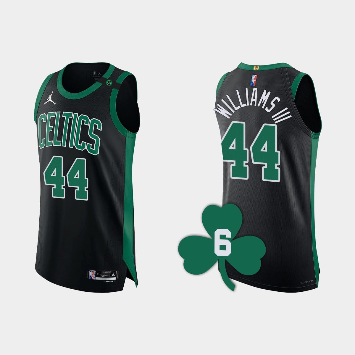 2022-23-Boston-Celtics-44-Robert-Williams-III-Black-Authentic-Retired-Number-Jersey