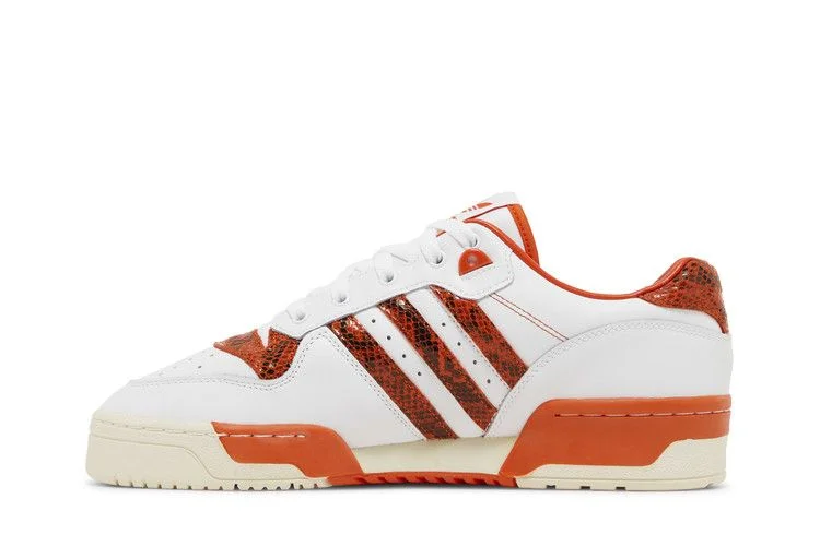 Кроссовки Adidas Rivalry Low 'Orange Snakeskin'