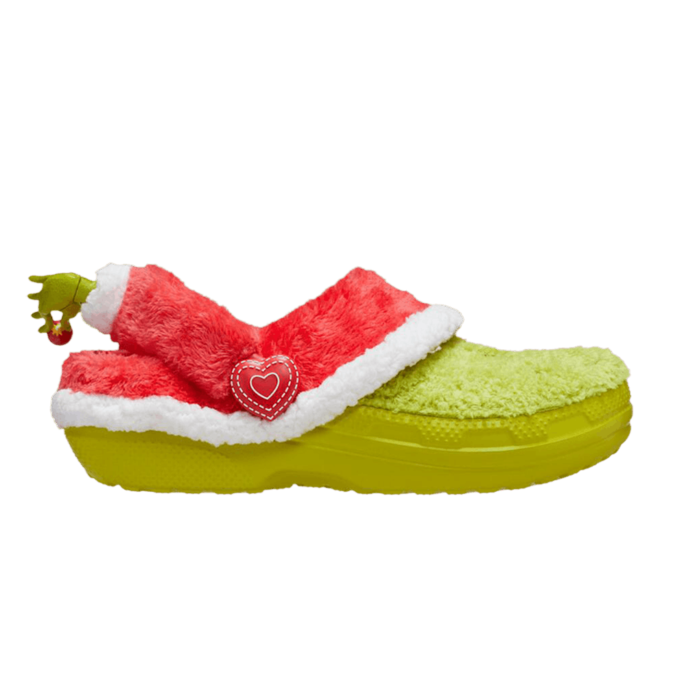 Кроссовки The Grinch x Crocs Classic Lined Clog 'Stealing Christmas'