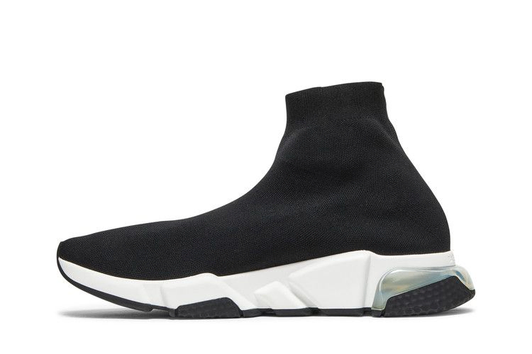 Кроссовки Balenciaga Speed Sneaker 'Clearsole - Black White'