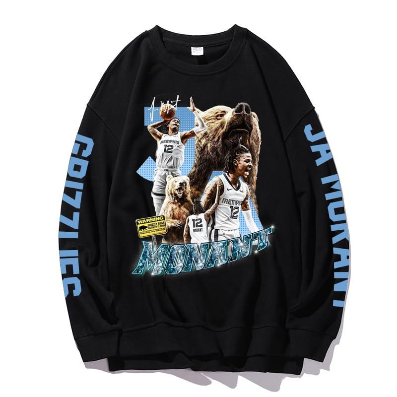 Толстовка DPOY Memphis Grizzlies Ja Morant Bear