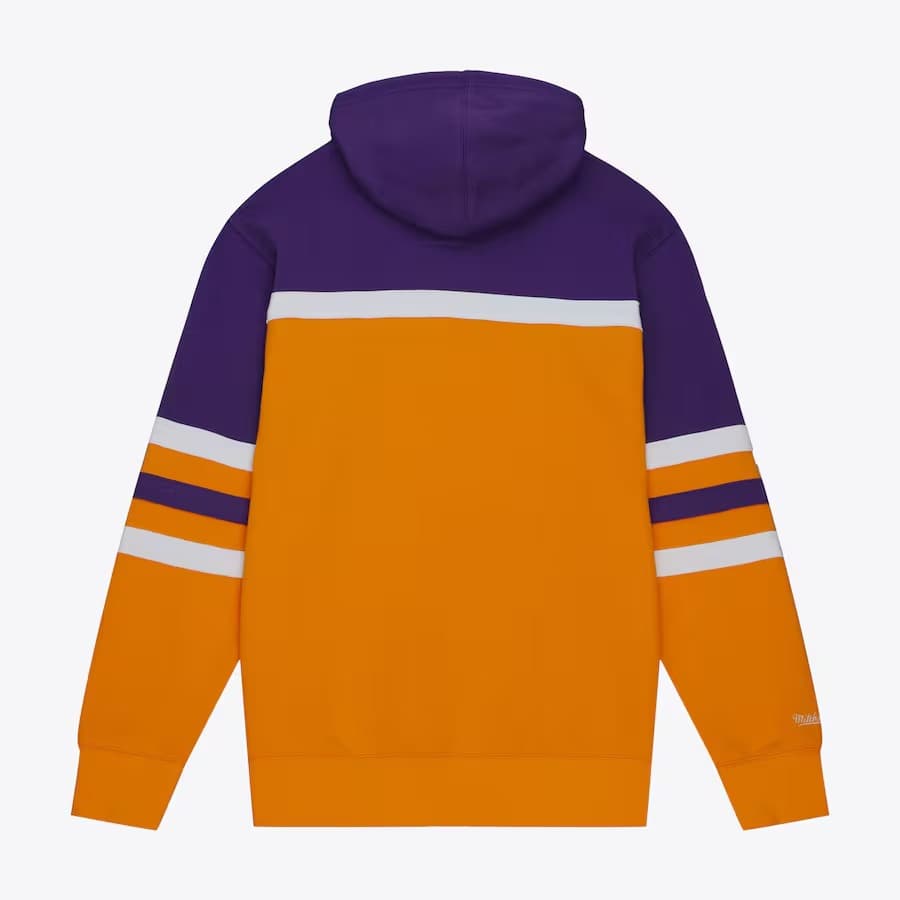 Худи Mitchell & Ness Gold Los Angeles Lakers Head Coach Pullover Hoodie