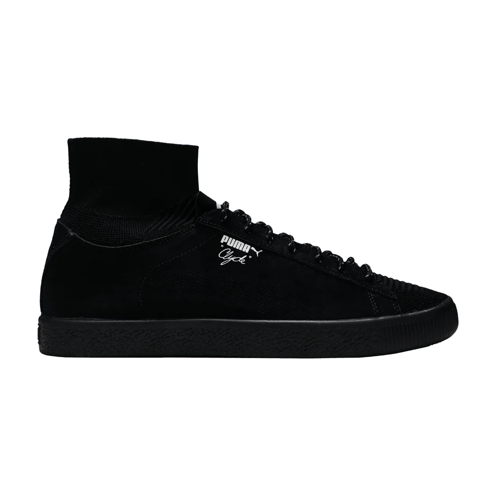 Krossovki-Black-Rainbow-x-Puma-Clyde-Sock