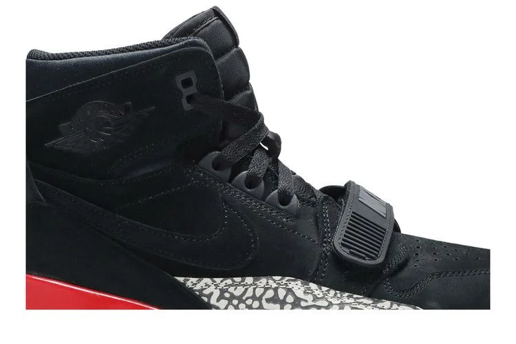Кроссовки Air Jordan Legacy 312 'Black Suede'