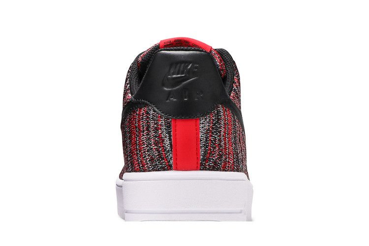 Кроссовки Nike Air Force 1 Flyknit 2.0 'University Red Black'