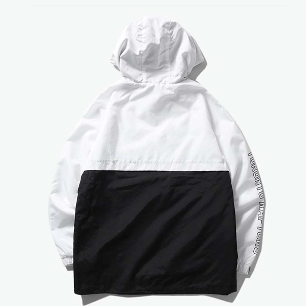 Анорак 2020 Toronto Raptors Black White Anorak Mens