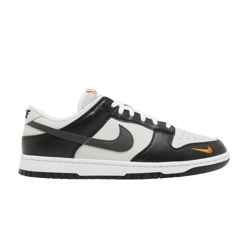 Кроссовки Nike Dunk Low 'Mini Swoosh - Black Total Orange'