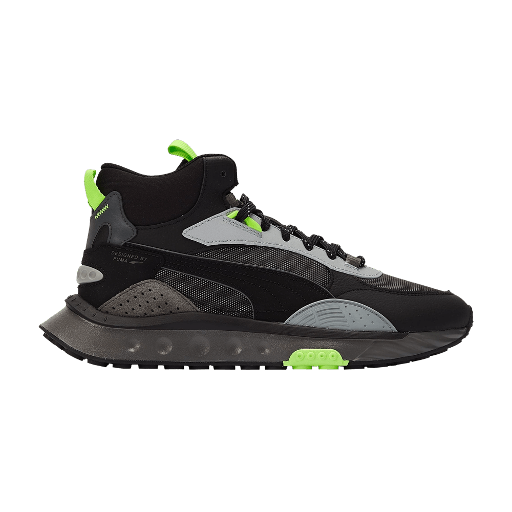 Кроссовки Puma Wmns Wild Rider Mid 'Black Dark Shadow'