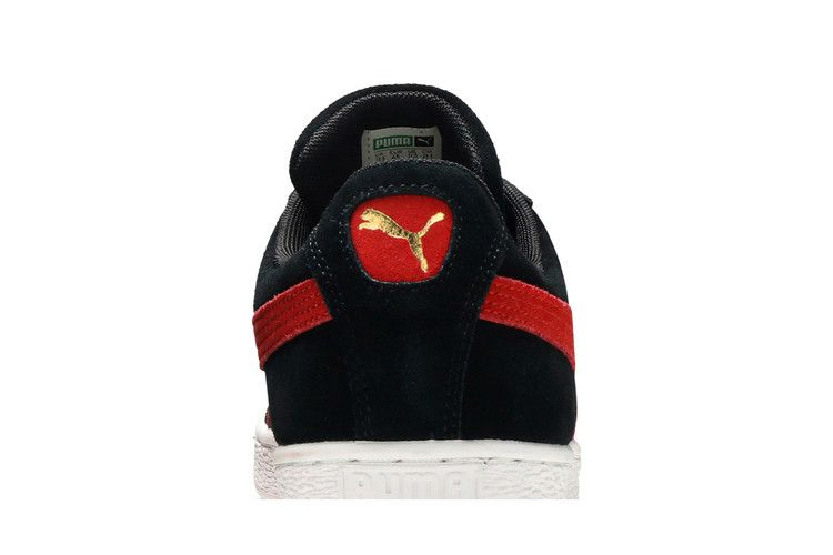 Кроссовки Puma Suede Classic 'Black Ribbon Red'