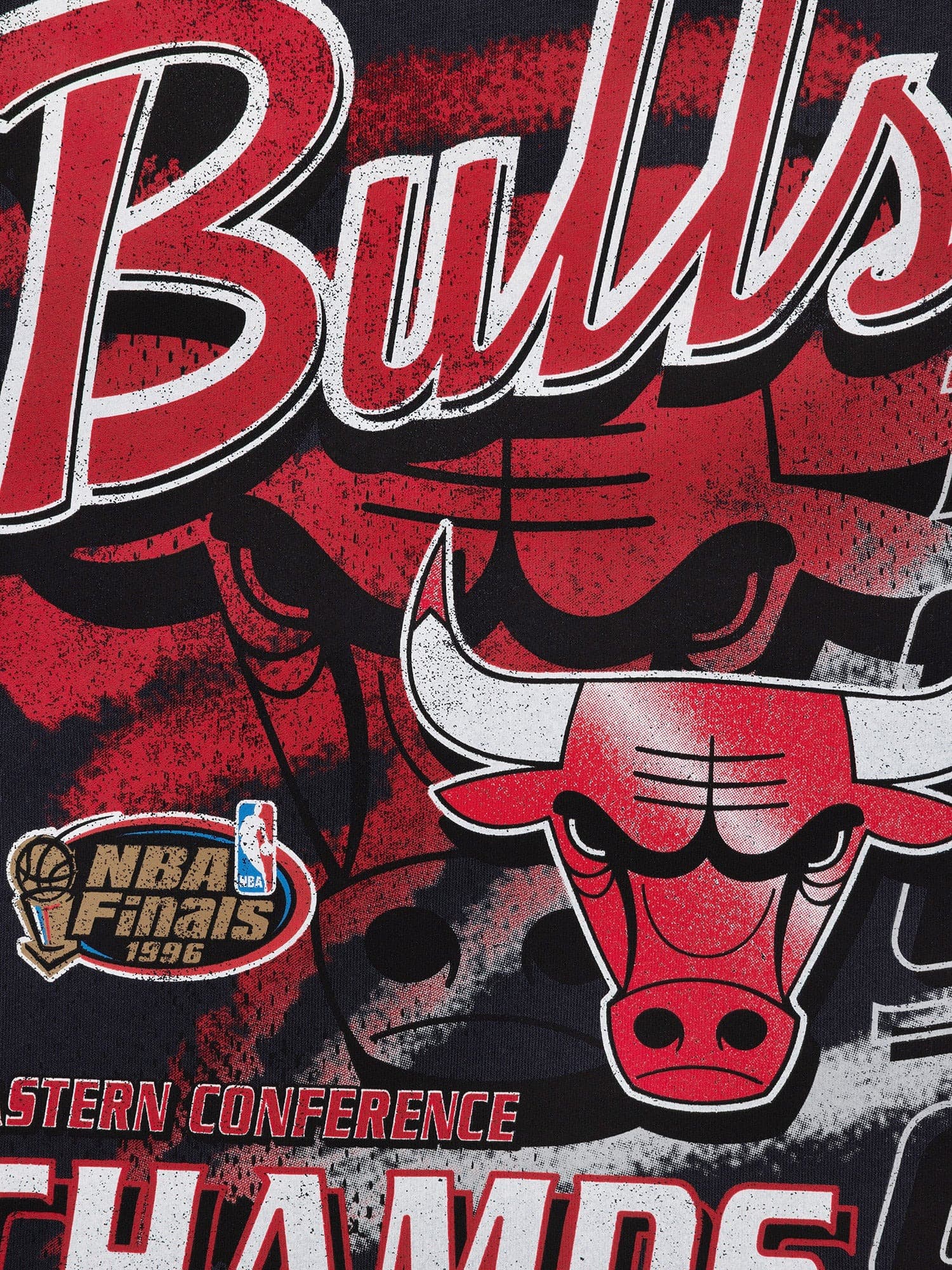 Футболка Mitchell & Ness Chicago Bulls Script Conference Champs Vintage NBA T-Shirt