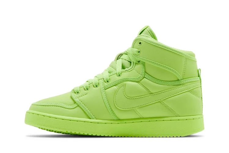 Кроссовки Billie Eilish x Wmns Air Jordan 1 KO 'Volt'