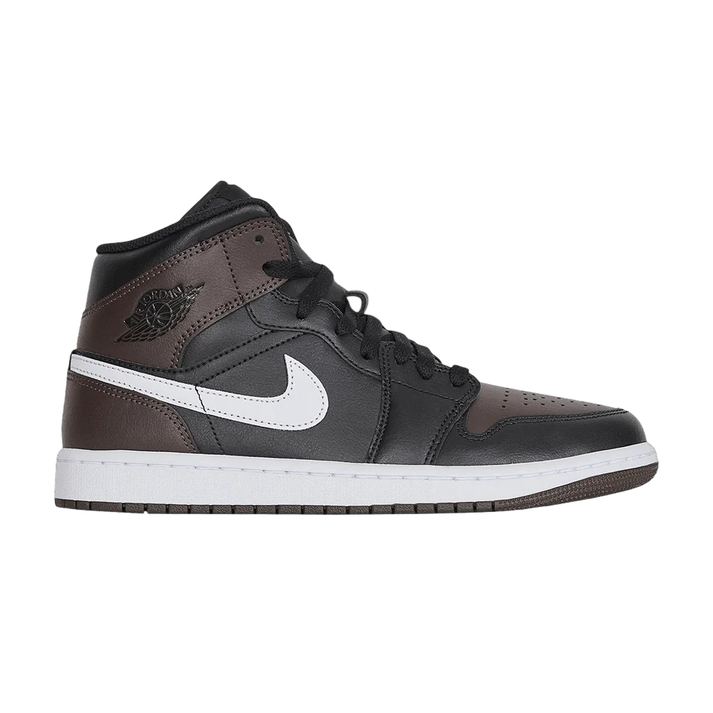 Krossovki-Air-Jordan-1-Mid-Baroque-Brown-White-Black