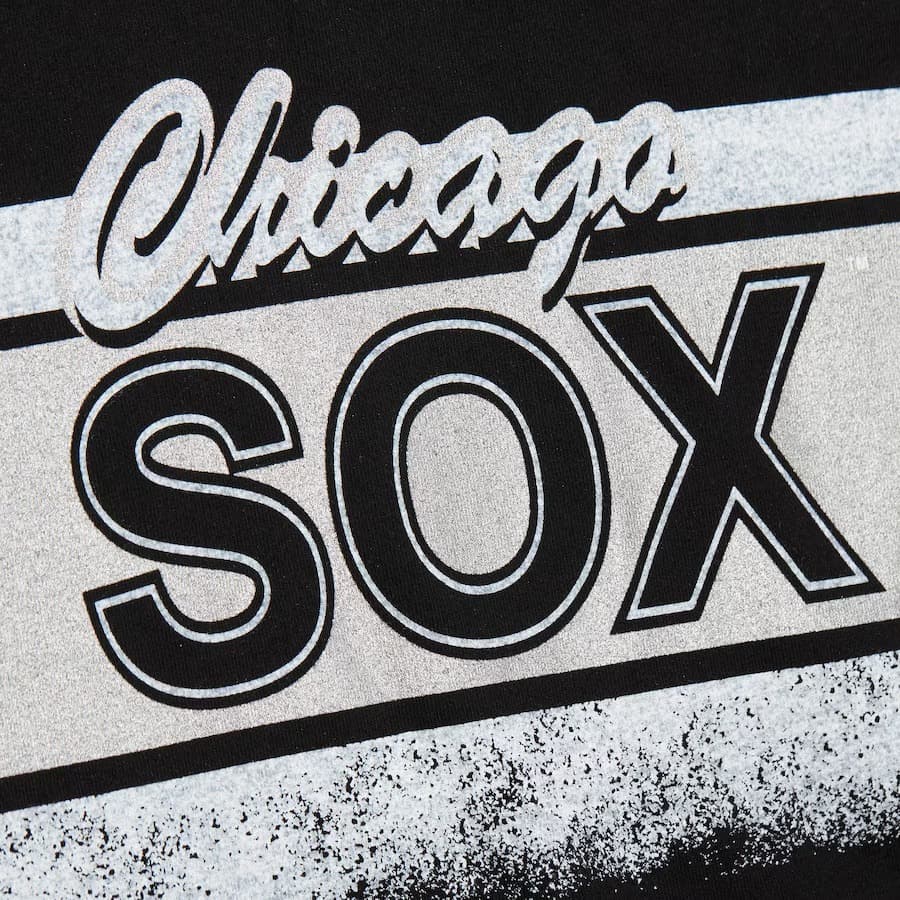 Футболка Mitchell & Ness Black Chicago White Sox Fashion Oversized Vintage T-Shirt