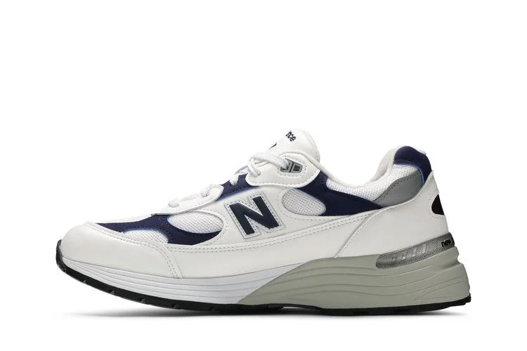 Кроссовки New Balance 992 Made in USA 'White Navy'