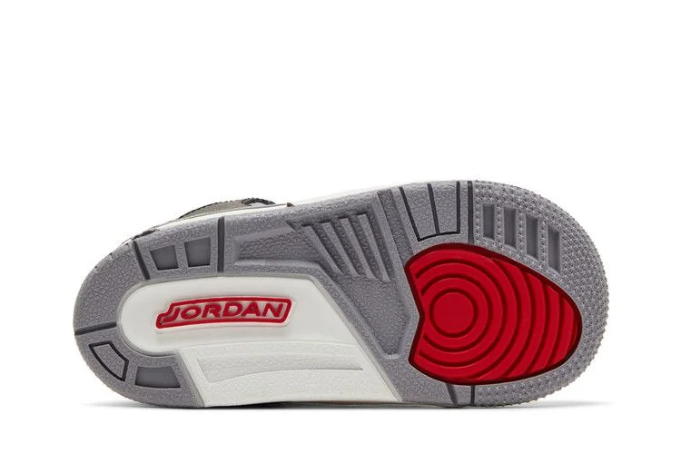 Кроссовки Air Jordan 3 Retro OG TD 'Black Cement' 2024
