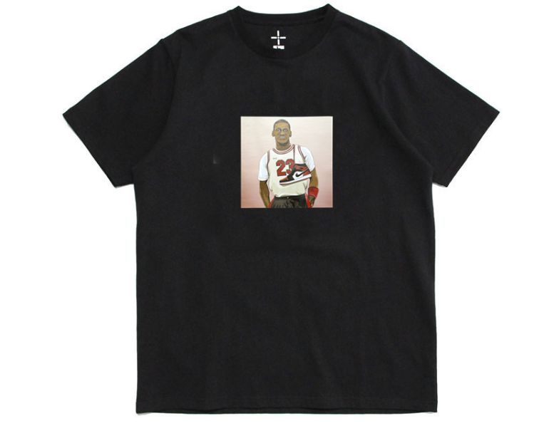 2019-Michael-Jordan-23-Sneakers-Tee-Black