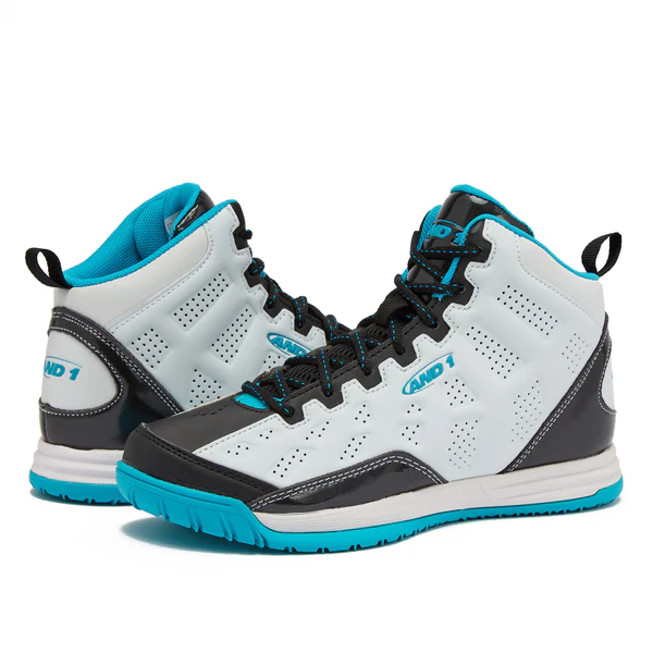 Кроссовки AND1 Kid's Show Out White/Black/Aqua Blue