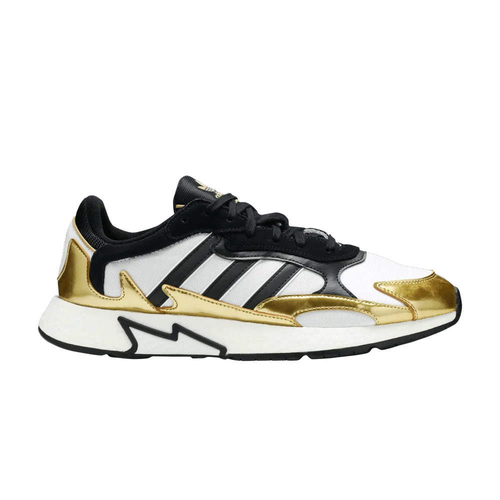 Кроссовки Adidas Tresc Run 'Black Metallic Gold'