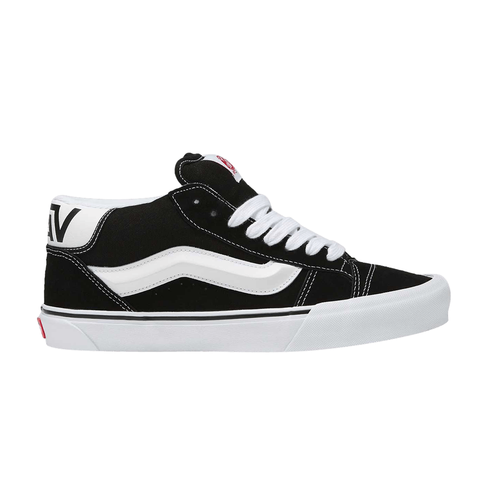 Кроссовки Vans Knu Mid 'Black White'