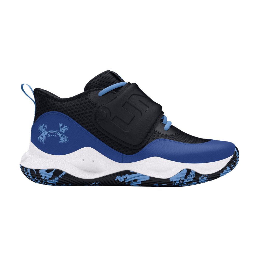 Кроссовки Under Armour Zone BB 2 GS 'Black Tech Blue'