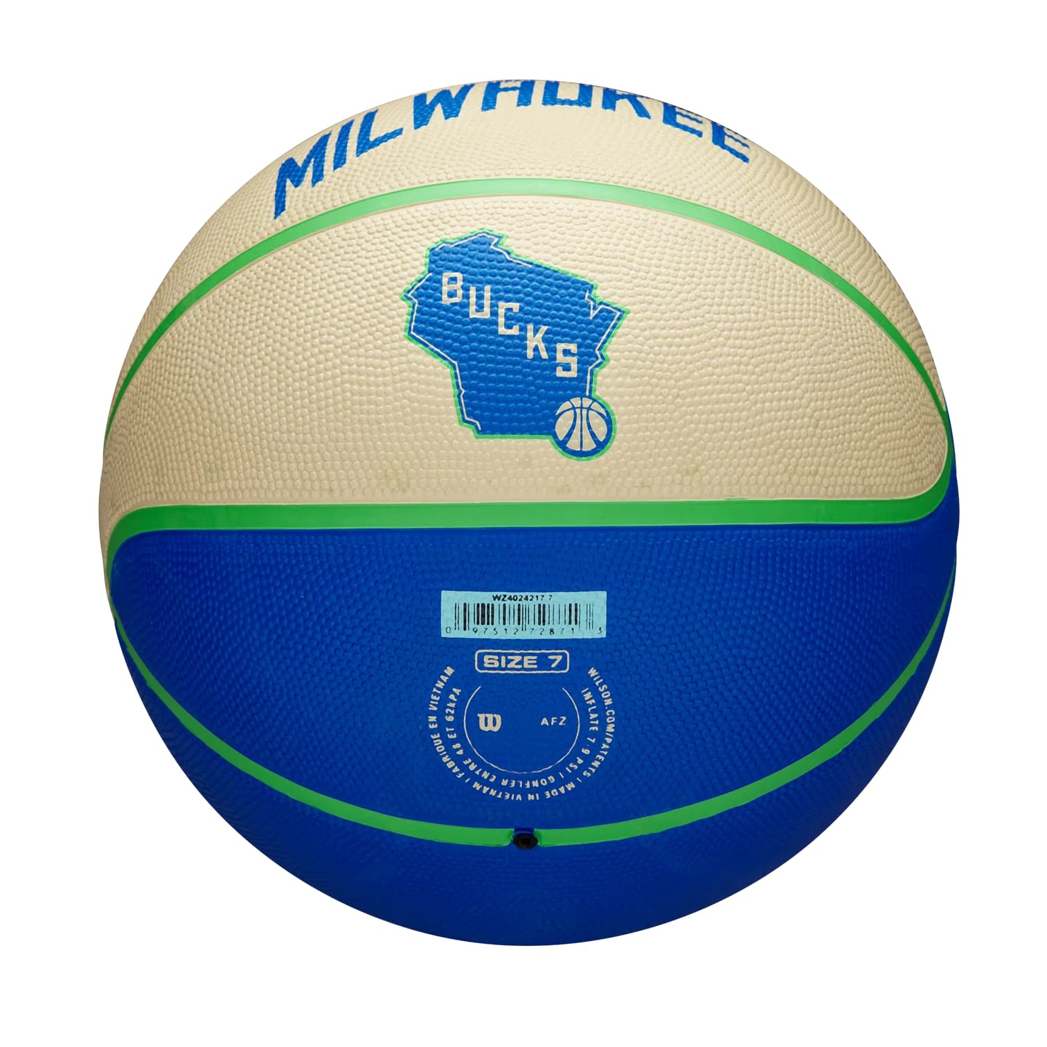 Wilson Milwaukee Bucks 2024 City Edition NBA Basketball
