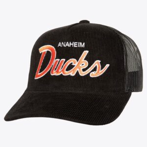 Mitchell-Ness-Black-Anaheim-Ducks-Times-Up-Trucker-Adjustable-Hat-300x300