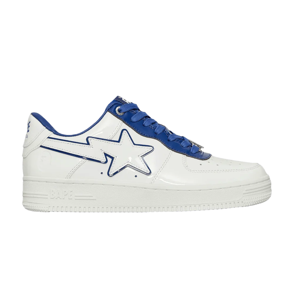 Krossovki-Wmns-Bapesta-8-M1-White-Navy