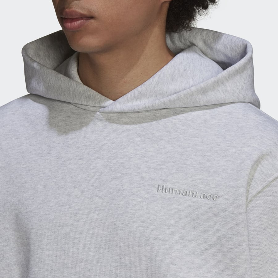 Худи adidas Pharrell Williams Basics Hoodie Light Grey Heather