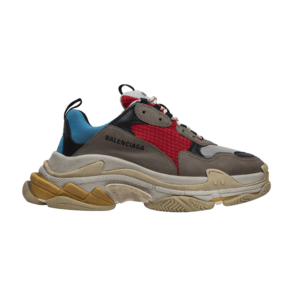 Кроссовки Balenciaga Triple S Sneaker 'Blue Red' 2018