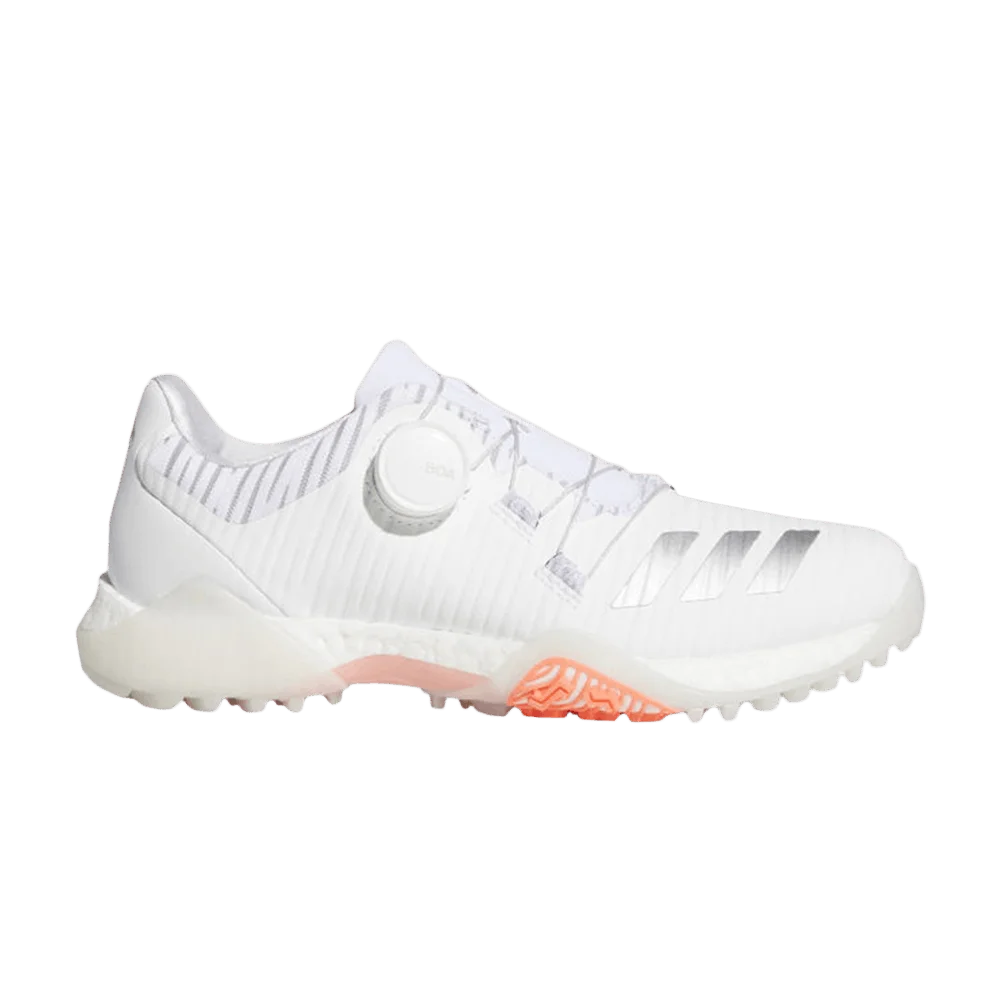 Krossovki-Adidas-CodeChaos-BOA-Golf-White-Signal-Coral