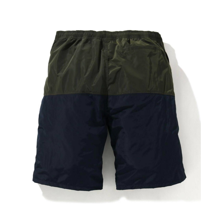 Спортивные шорты BAPE Color Block Track Short Black/Green