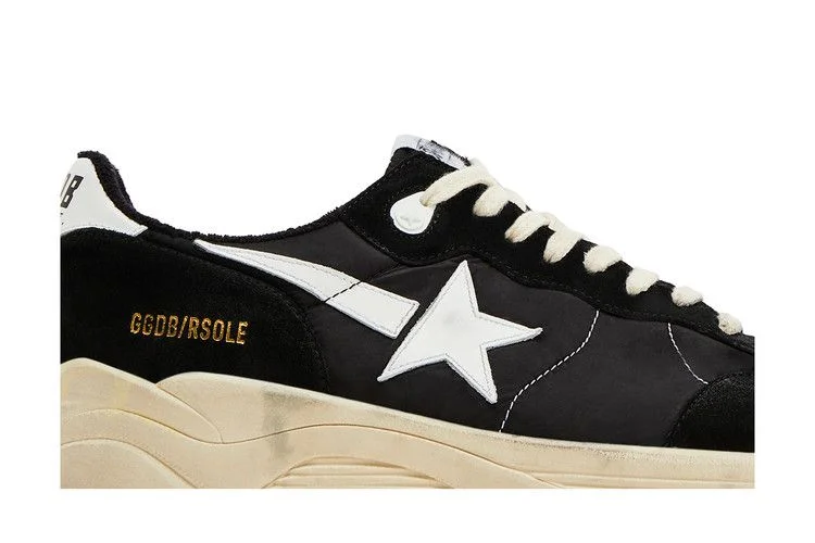 Кроссовки Golden Goose Running Sole 'Black White'