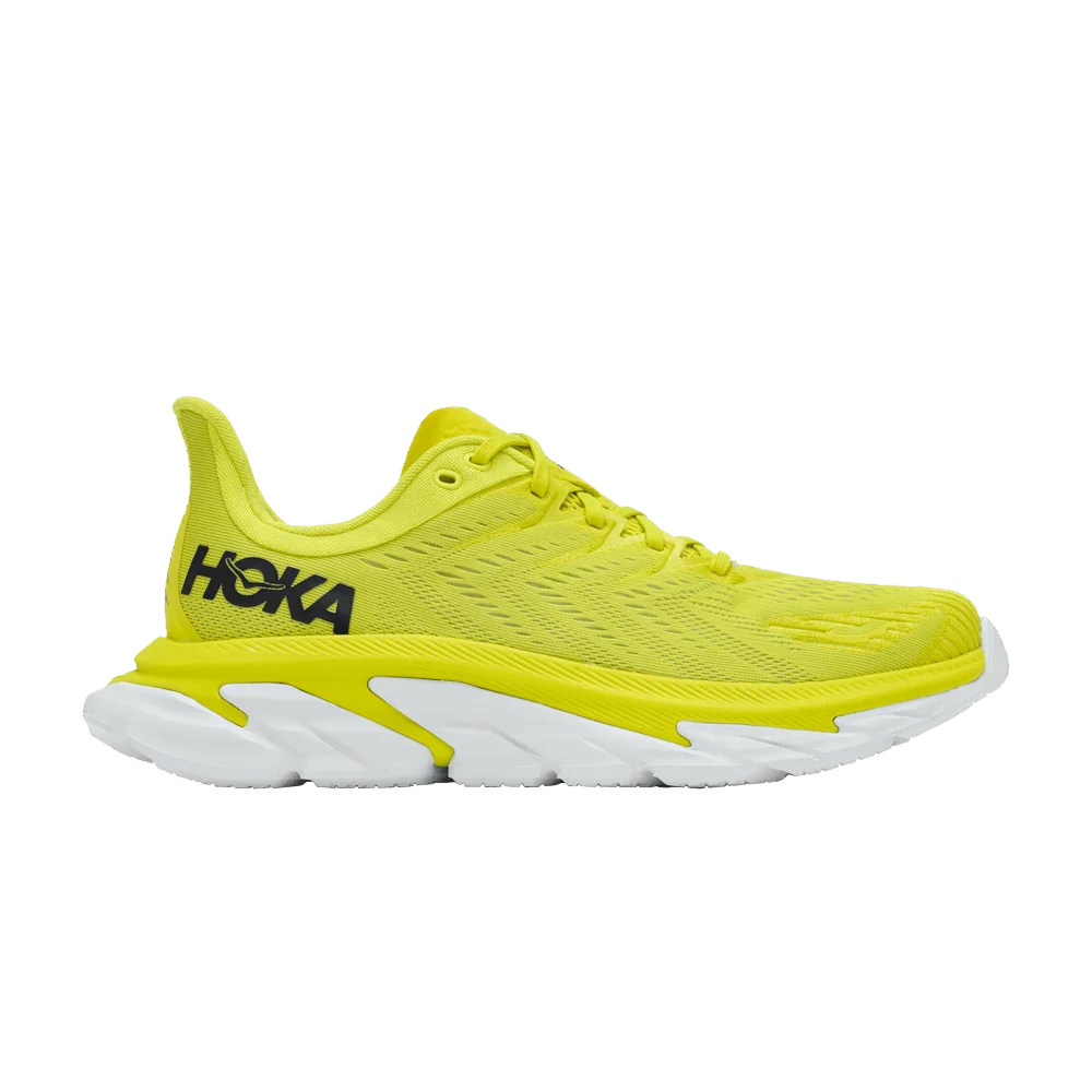 Krossovki-HOKA-Clifton-Edge-Citrus-White