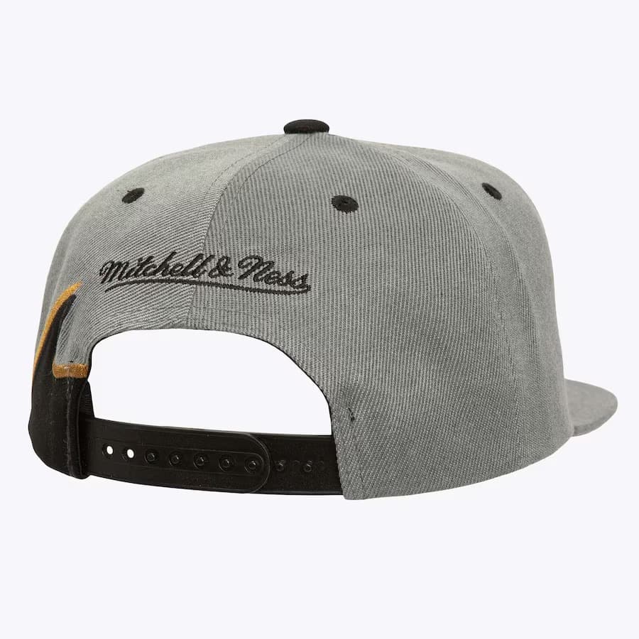 Бейсболка Mitchell & Ness Gray Vegas Golden Knights Rising Tide OG Snapback Hat