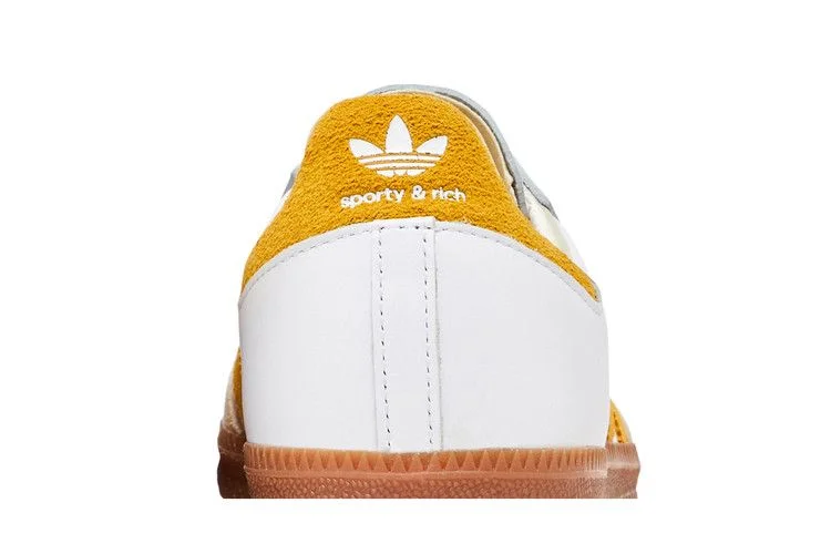 Кроссовки Sporty & Rich x adidas Samba OG 'White Bold Gold'