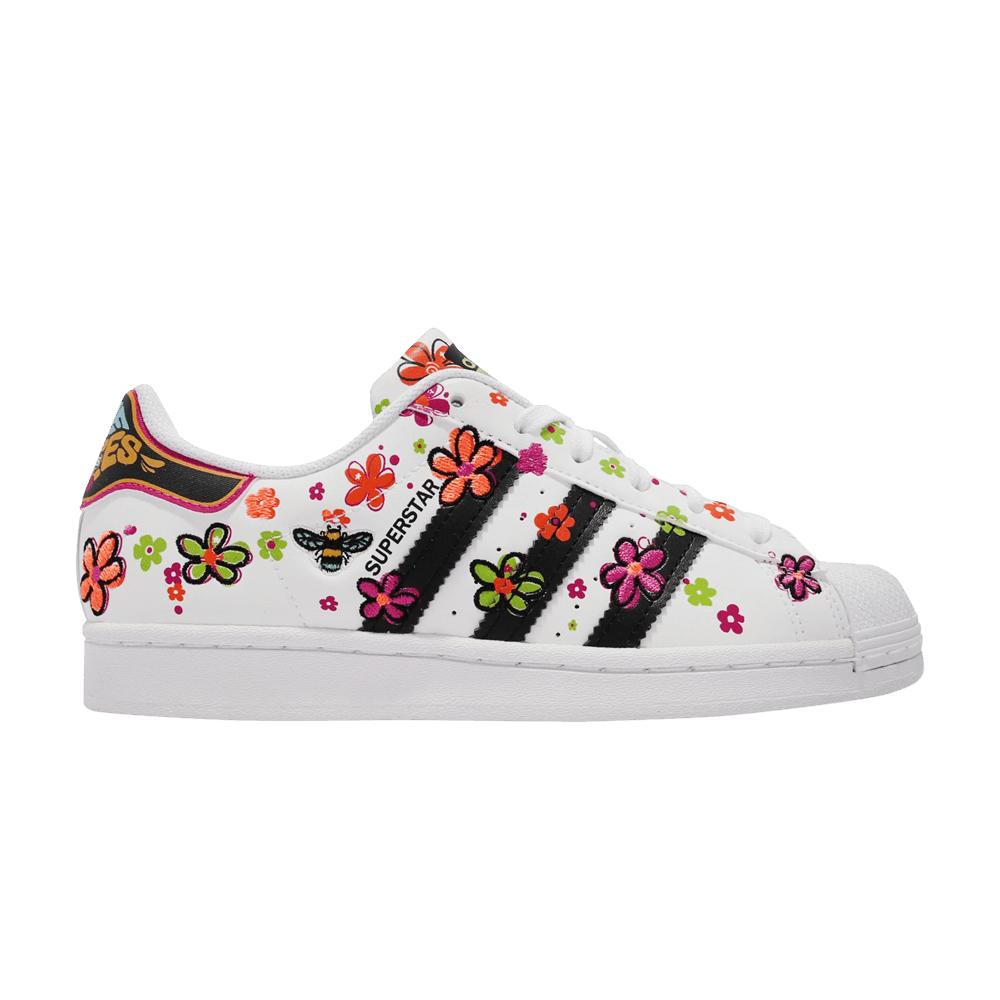 Кроссовки Adidas Superstar J 'Floral'