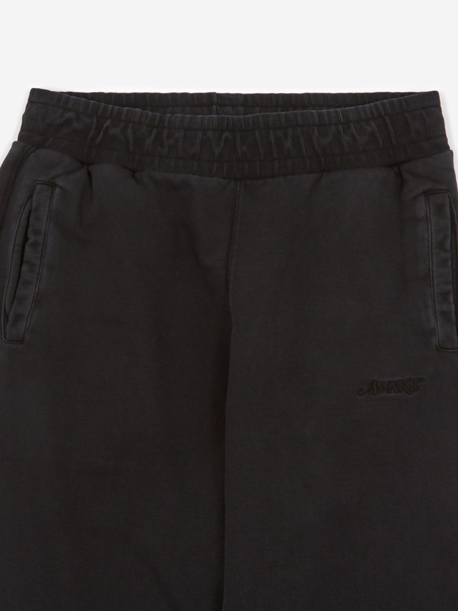 Awake-Embroidered-Logo-Sweatpants-Washed-Black-7