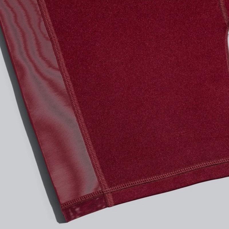 Спортивные шорты adidas Ivy Park Cycling Shorts Maroon/Amazon Red