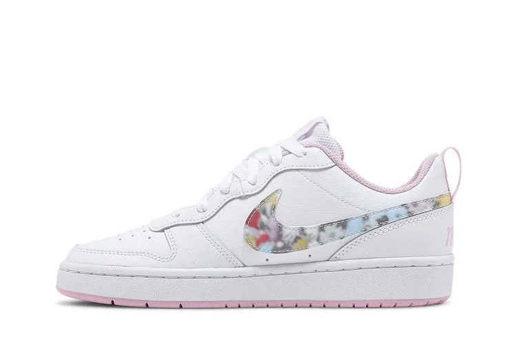 Кроссовки Nike Court Borough Low 2 SE GS 'Floral Swoosh'