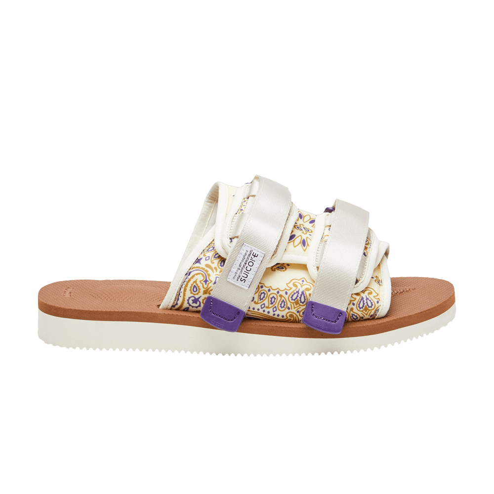 Сабо Suicoke MOTO-CAB 'Paisley - Ivory Purple'
