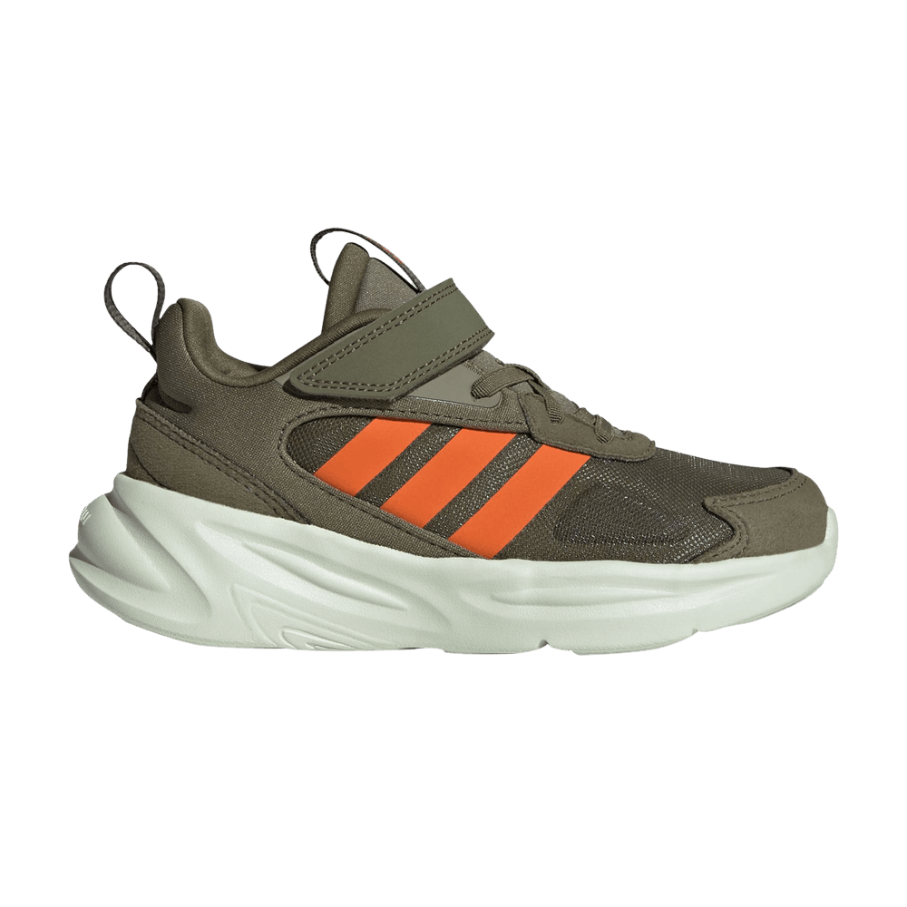 Кроссовки adidas Ozelle J 'Focus Olive Impact Orange'