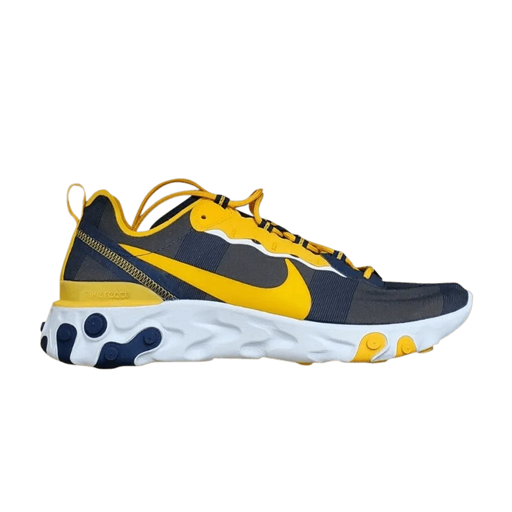 Krossovki-Nike-React-Element-55-West-Virginia-University