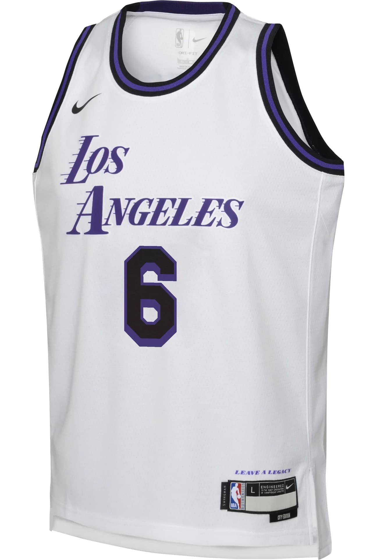 2022-23-Los-Angeles-Lakers-LeBron-James-23-Youth-Swingman-City-Edition-White-Jersey-5