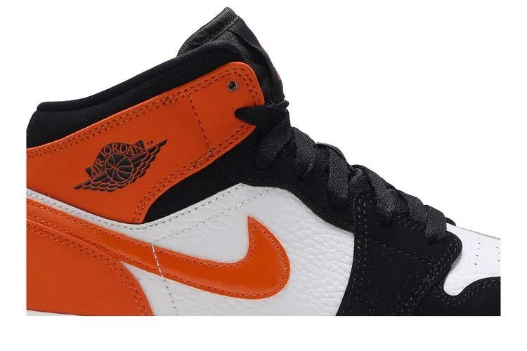 Кроссовки Air Jordan 1 Mid GS 'Shattered Backboard'