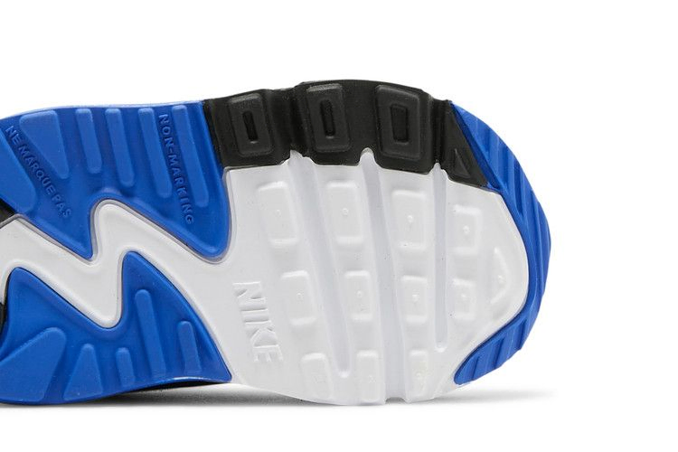 Кроссовки Nike Air Max 90 Leather TD 'White Royal Blue'